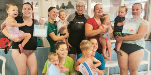 Guppy- en Puppyzwemmers behalen hun diploma bij SRGO De Gooye